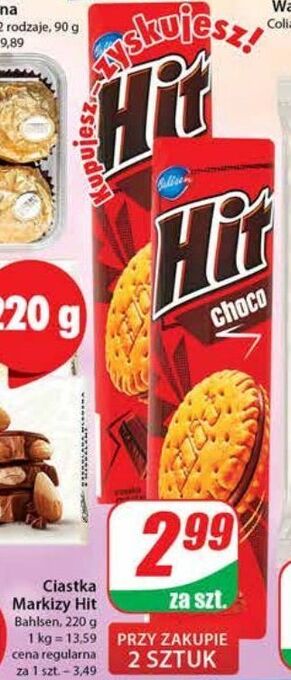 Dino Ciastka czekoladowe hit oferta