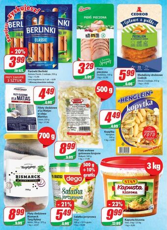 Dino Parówki jalapeno morliny berlinki oferta