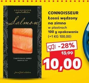 Kaufland Łosoś wędzony plastry connoisseur oferta