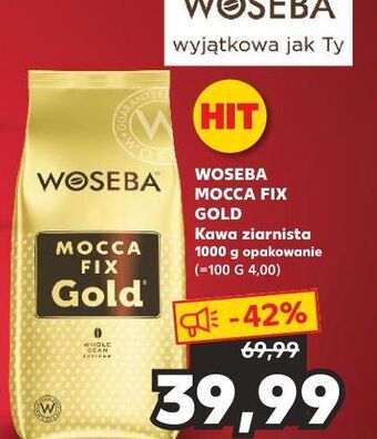 Kaufland Kawa woseba mocca fix gold oferta