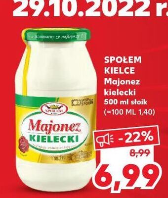 Kaufland Majonez kielecki społem kielce oferta
