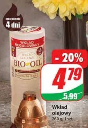 Dino Wkład olejowy 4d bio oil oferta