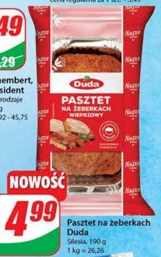 Dino Pasztet na żeberkach silesia duda oferta