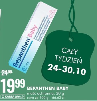 SuperPharm Maseczka ochronna bepanthen baby oferta