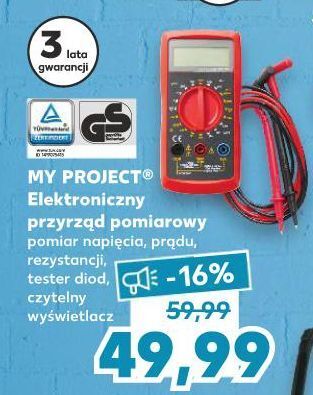 Kaufland Elektroniczny przyrząd pomiarowy k-classic myproject oferta