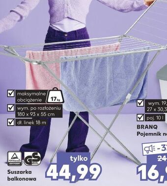 Kaufland Suszarka balkonowa 18 m oferta