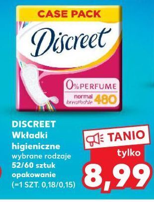 Kaufland Wkładki normal discreet oferta