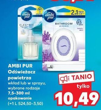 Kaufland Wkład ocean mist ambi pur electric oferta