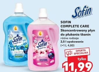 Kaufland Płyn do płukania pink passion sofin complete care oferta