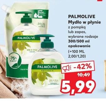 Kaufland Mydło w płynie mleczko oliwkowe - zapas palmolive naturals oferta