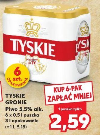 Kaufland Piwo tyskie gronie oferta