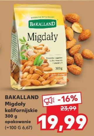 Kaufland Migdały bakalland oferta