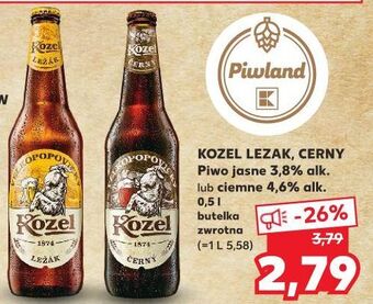 Kaufland Piwo kozel cerny oferta