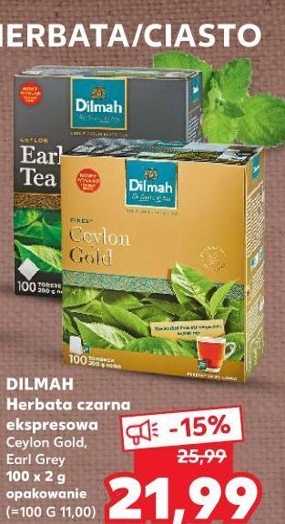 Kaufland Herbata dilmah ceylon gold oferta