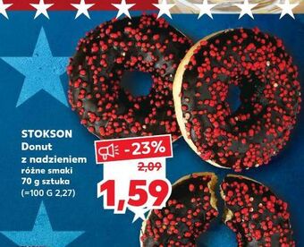Kaufland Donut z nadzieniem stokson oferta