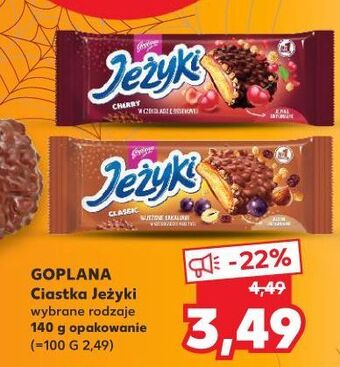 Kaufland Ciastka cherry jeżyki oferta
