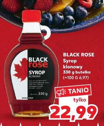 Kaufland Syrop klonowy black rose oferta