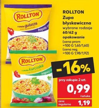 Kaufland Zupa gulaszowa rollton oferta
