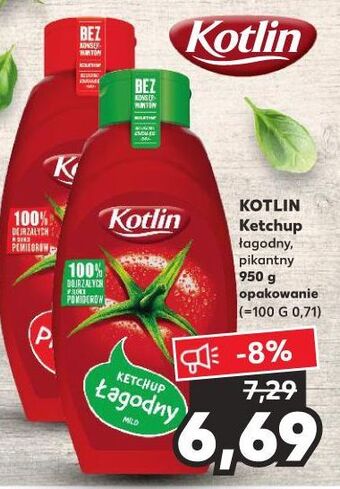 Kaufland Ketchup pikantny kotlin oferta