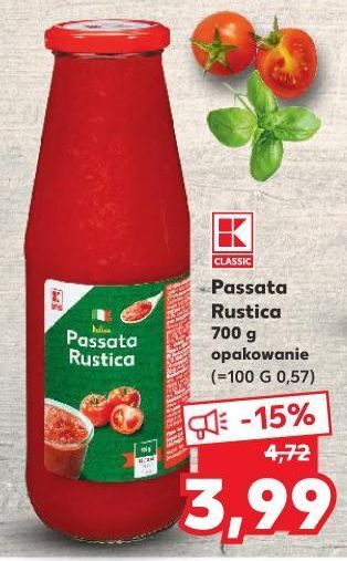 Kaufland Passata rustica k-classic oferta