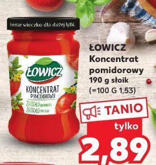 Kaufland Koncentrat pomidorowy 30 % łowicz oferta