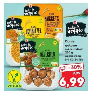 Kaufland Nuggetsy wegańskie k-take it veggie oferta