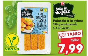Kaufland Paluszki a'la rybne k-take it veggie oferta