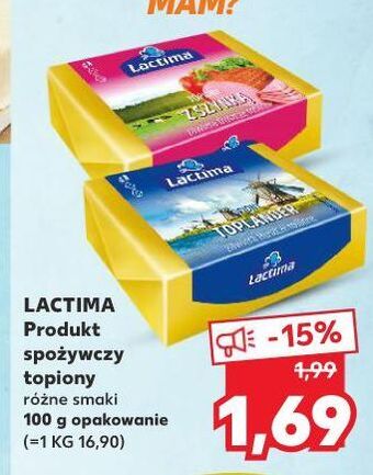 Kaufland Ser topiony z szynką lactima oferta
