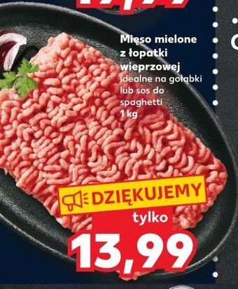 Kaufland Mięso mielone z łopatki wieprzowej oferta