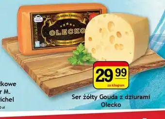 Gram Market Olecko Ser żółty Gouda z dziurami 1 kg oferta