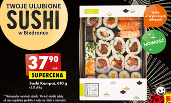Biedronka Sushi Kampai 610g oferta