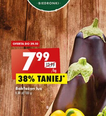 Biedronka Bakłażan luz 1kg oferta