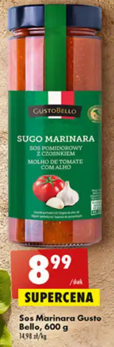 Biedronka Gusto Bello Sos marinara 600 g oferta