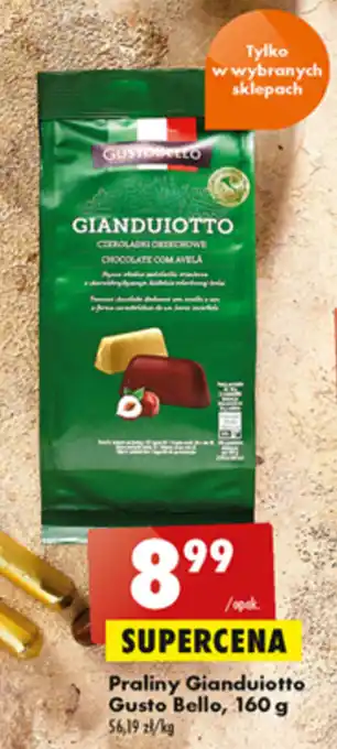 Biedronka Gusto Belle praliny gianduiotto oferta