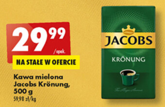 Biedronka Jacobs Kronung Kawa mielona 500 g oferta