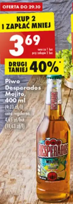 Biedronka Desperados Piwo Mojito 400 ml oferta