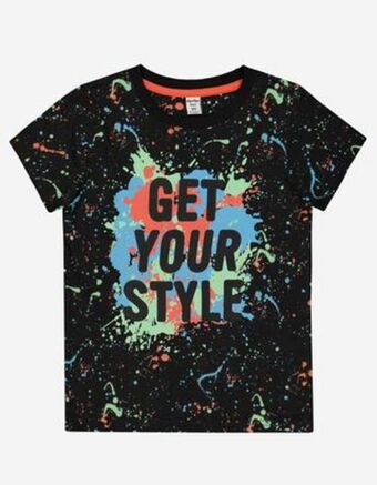 Takko Fashion Chłopcy t-shirt - nadrukowany przekaz oferta