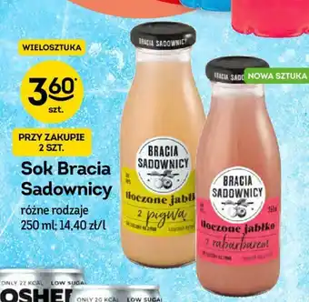 Żabka Sok Bracia Sadownicy 250ml oferta