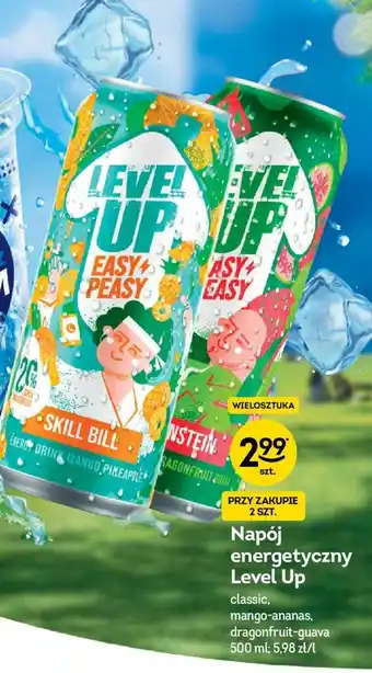 Żabka Napój energetyczny Level Up 500ml oferta