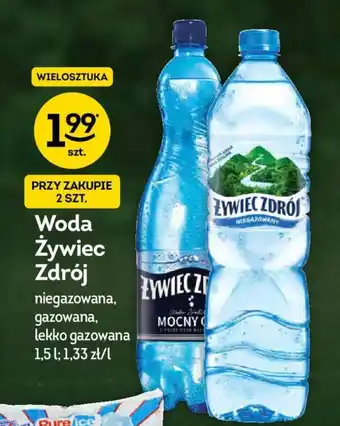 Żabka Woda Żywiec Zdrój 1,5l oferta
