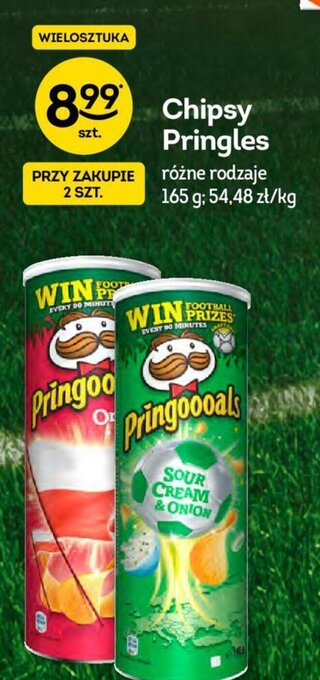 Żabka Chipsy Pringles 165g oferta