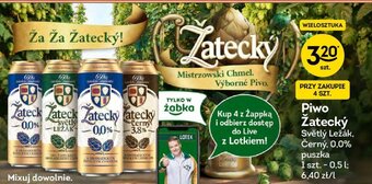 Żabka Piwo Zatecky Svetly Lezak 500ml oferta