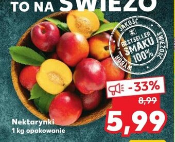 Kaufland Nektarynki 1kg oferta