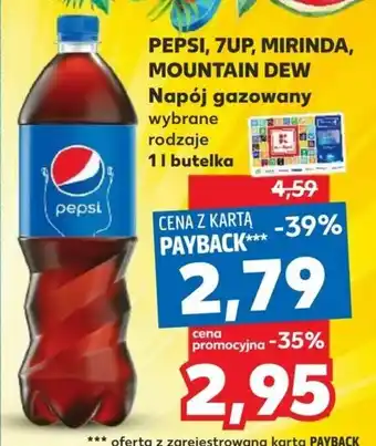 Kaufland Pepsi/Mirinda/7UP/Mountain Dew 1l oferta