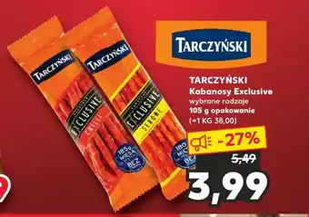Kaufland Kabanosy Exclusive 105g oferta