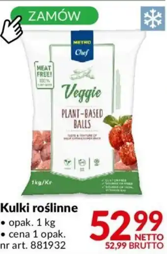 Makro Kulki roślinne opakowanie 1 kg, numer artykułu 881932 oferta