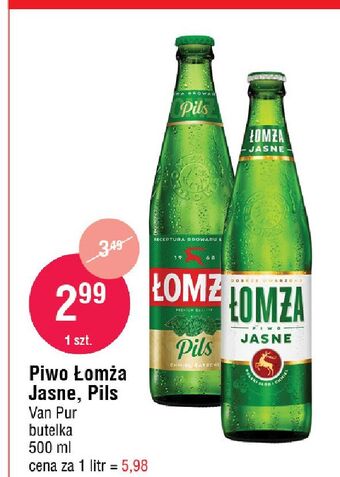 E.Leclerc Piwo łomża jasne (dawniej export) oferta