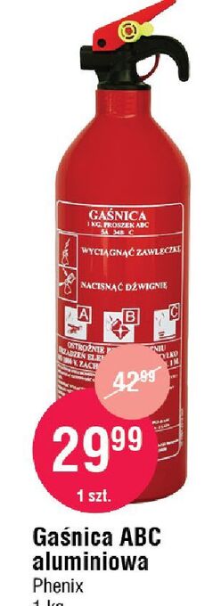 E.Leclerc Gaśnica abc 1 kg phenix oferta