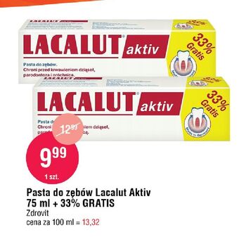 E.Leclerc Pasta do zębów lacalut aktiv oferta