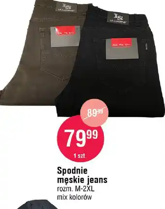 E.Leclerc Spodnie męskie jeans m-xxl oferta